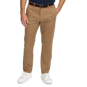 Nautica Men’s Flat Front Brown Pants Size 36x32 Straight Leg